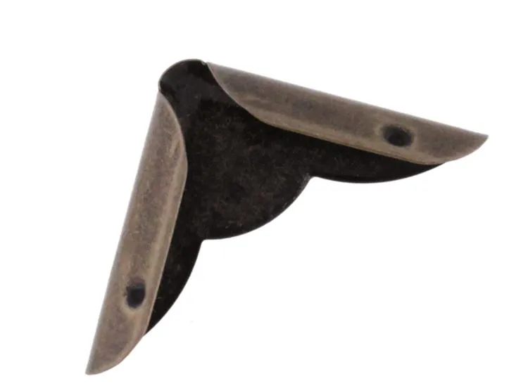 Coins métalliques 3cm - 'ailes' Bronze (16pcs) 