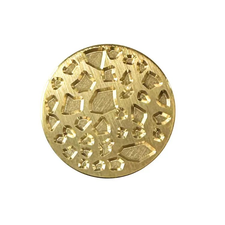 Sceau &agrave; cire 'Granite' (Rond - 25mm)