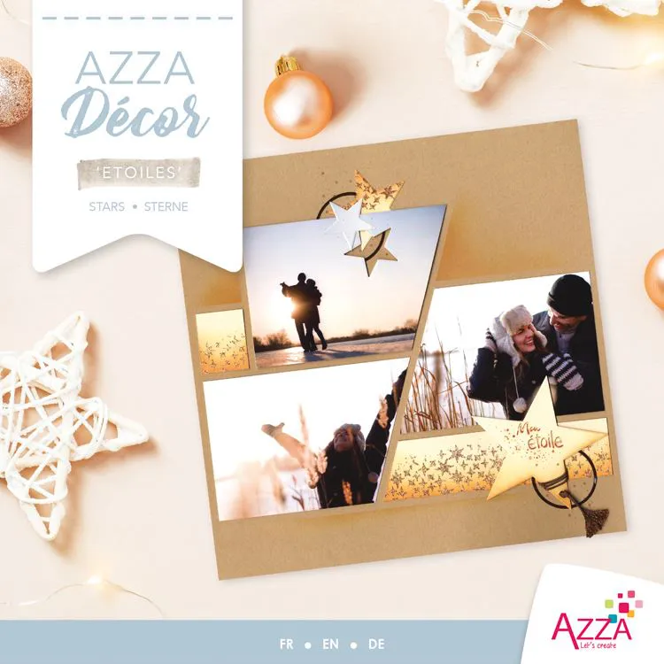 Livre Azza décor 'Etoiles'