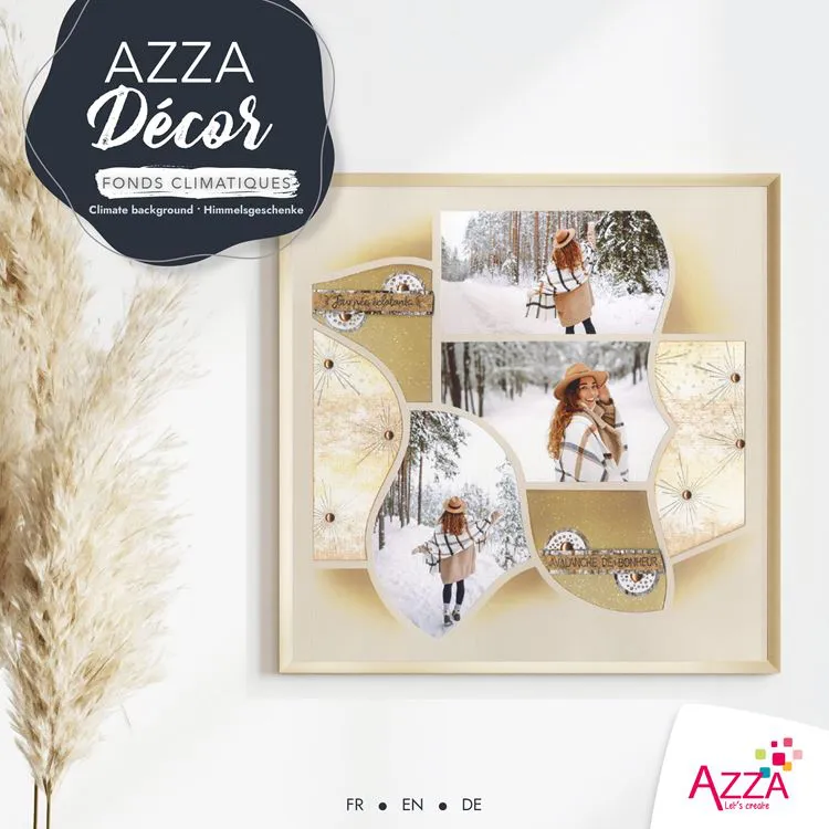 Livre Azza Décor 'Fonds climatiques' 