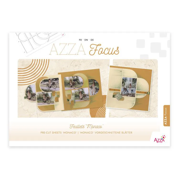 Livre Azza Focus 'Feuillets Monaco' 
