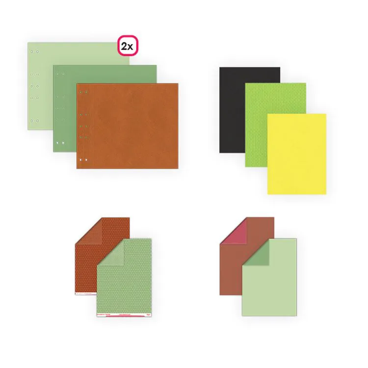 Kit combo couleurs 'Forêt'