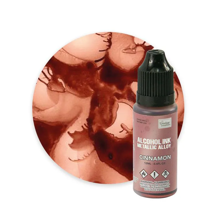 Encre à alcool 'Metallic Alloy Cinnamon' 12ml 