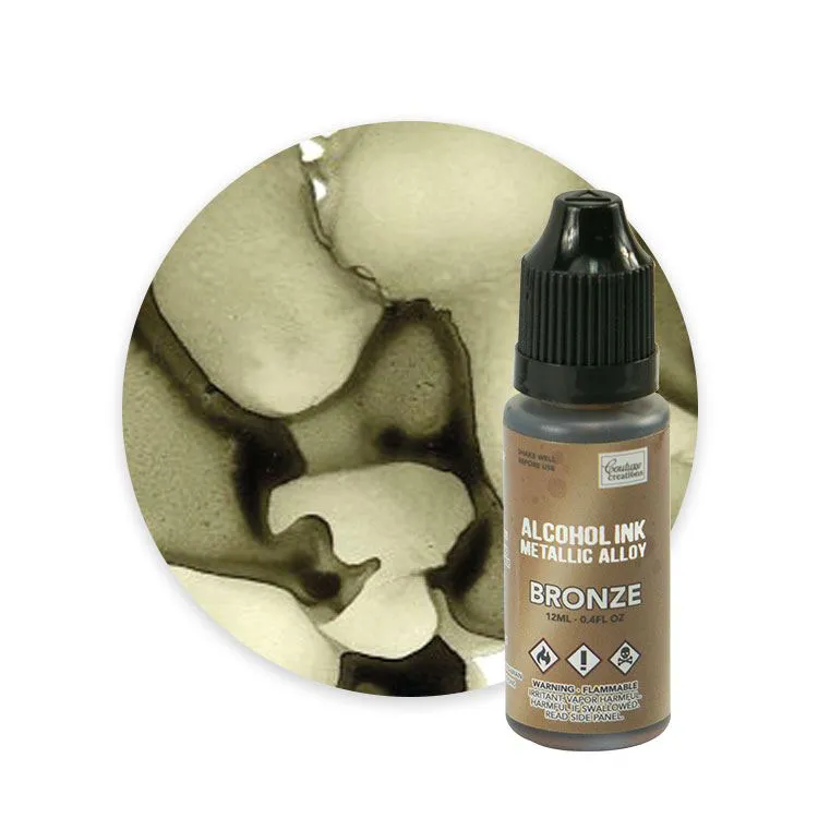 Encre à alcool 'Metallic Alloy Bronze' 12ml  
