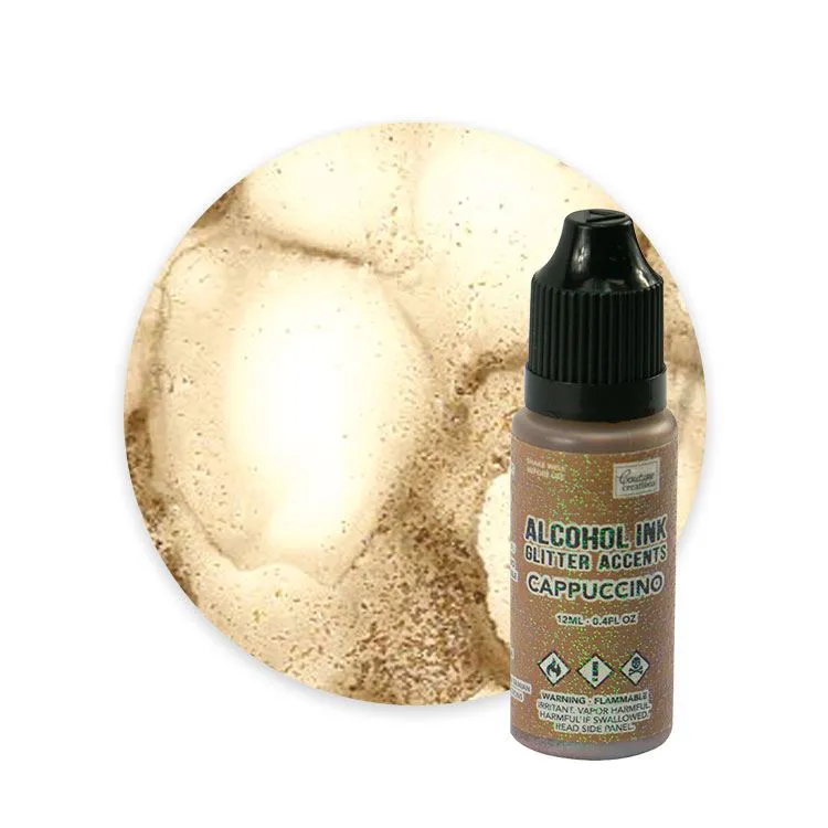 Encre à alcool 'Glitter Acents Cappucino' 12ml   