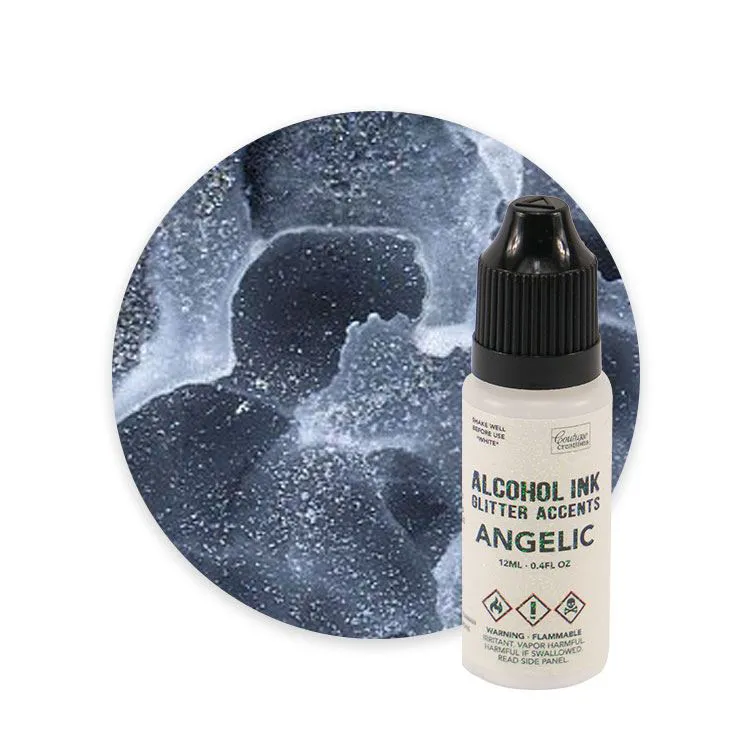 Encre à alcool 'Glitter Acents Angelic' 12ml   