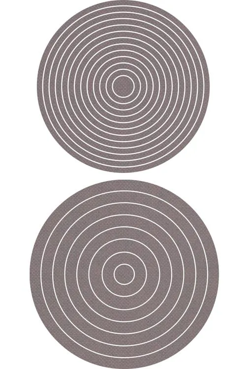 Matrices de découpes 'Rondelles 3-6 mm' 