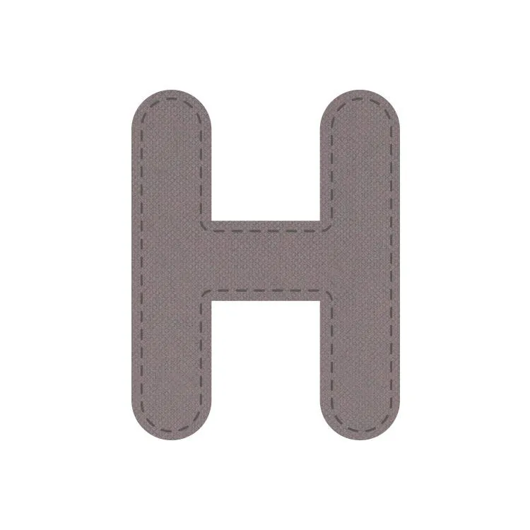 Matrice de découpe 'H'