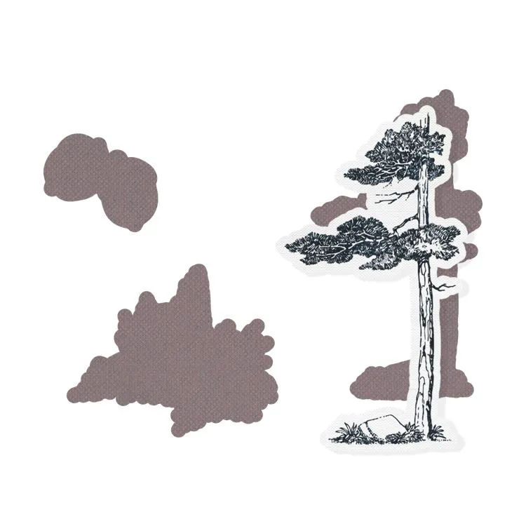 Matrices de découpe 'Boisé' (contour)