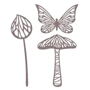 Matrices de découpe 'Forêt enchantée'