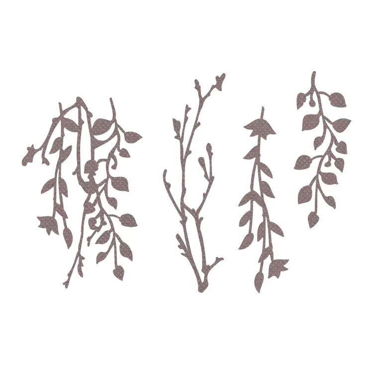 Matrices de découpe 'Frises Texture enchantée'