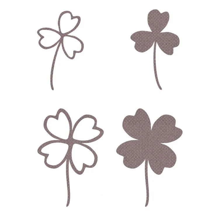 Matrices de d&eacute;coupe 'Chance'