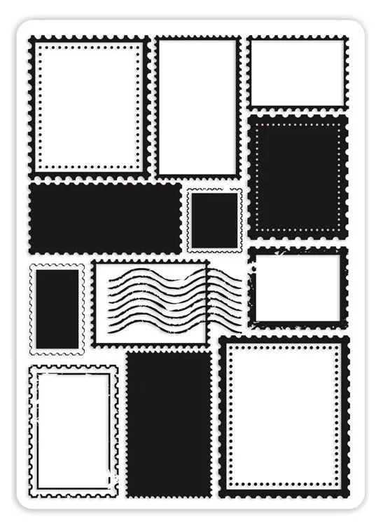 Classeur de gaufrage 'philatélie' (A6 - Biface )