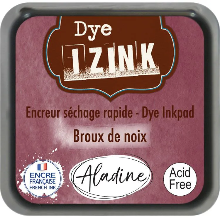 Encreur dye Izink 'Broux de noix' 