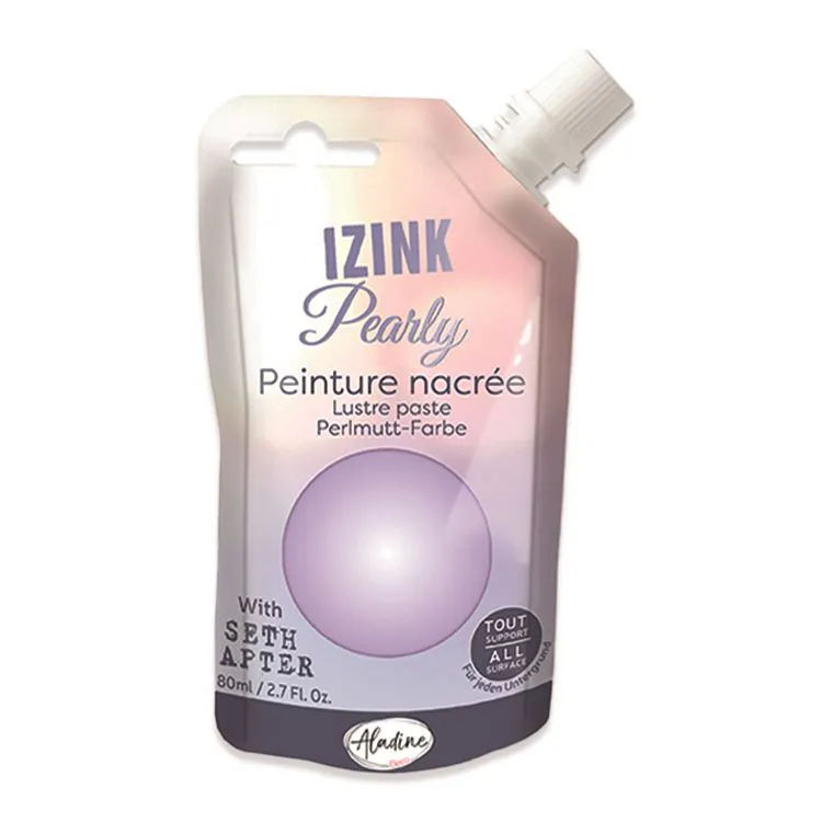 Peinture Izink Pearly - Violet pastel