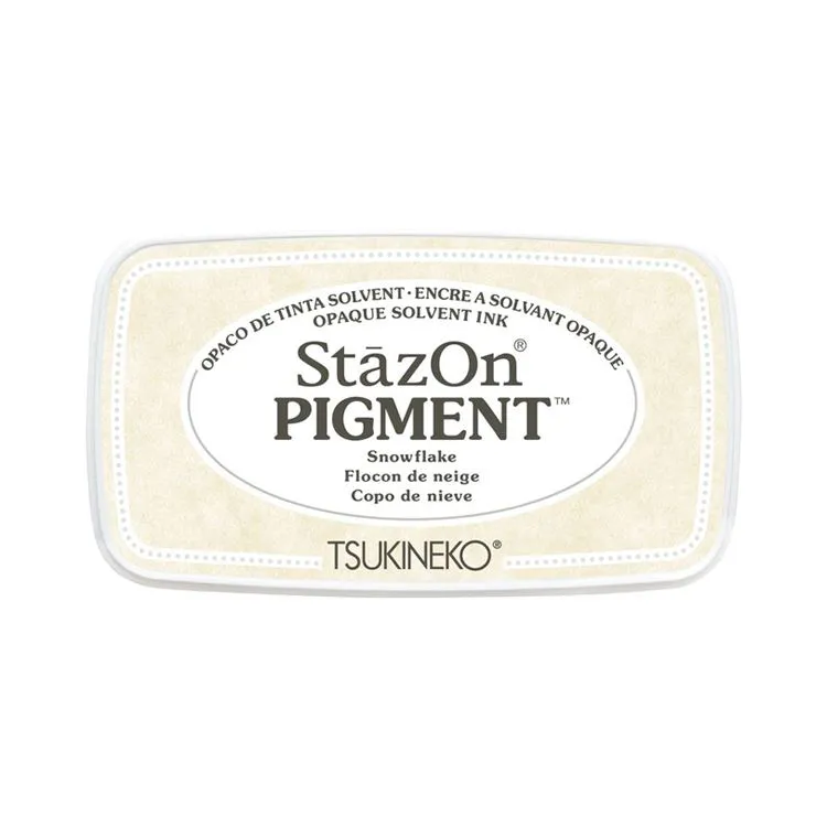 Encreur Stazon Blanc 'Flocon de neige' 