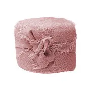 Ruban en chiffon 'Rose indien' (2.5cmx4.57m)