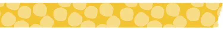 Washi tape 'Festif-pois' 15mmx8m 