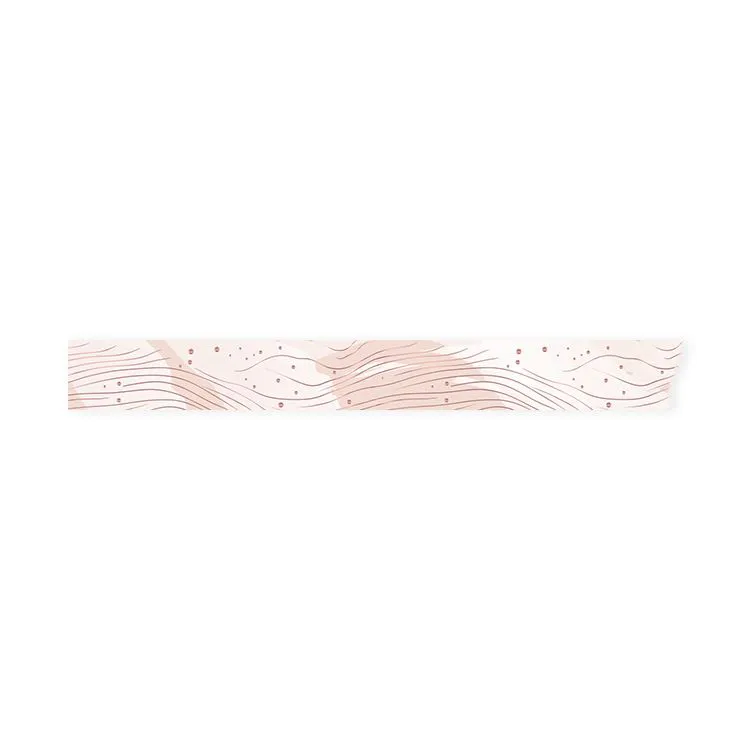 Washi tape 'Po&eacute;sie lyrique' 15mmx8m (Foiling rose)