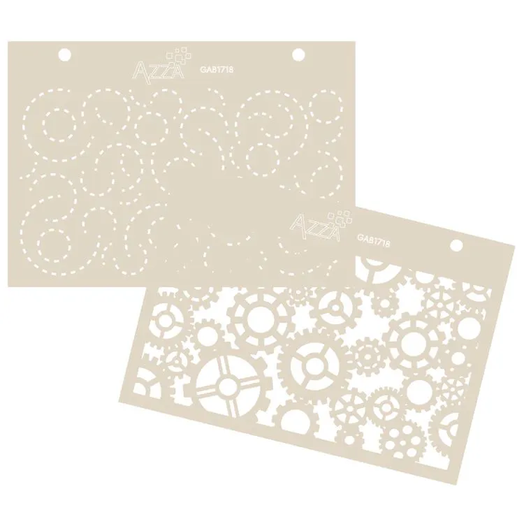 Gabarits texture 'Engrenages'