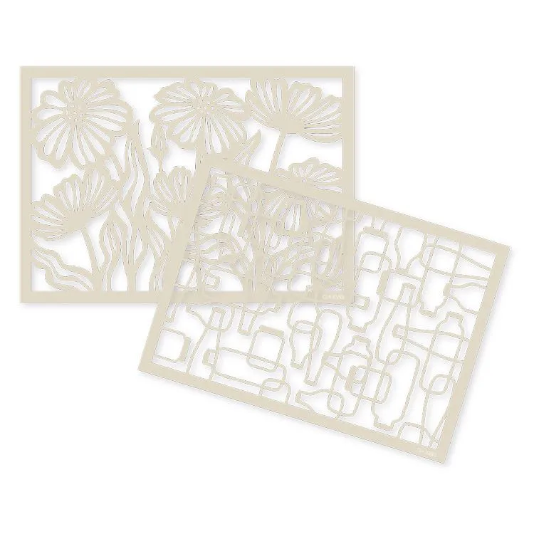 Gabarits texture 'Jolies verreries' 