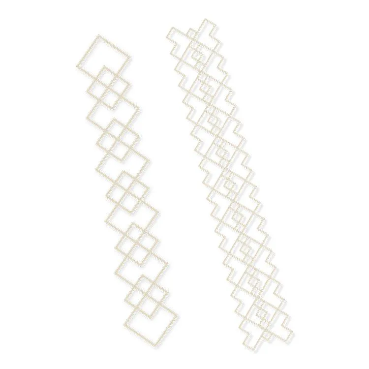 Gabarits bordure 'Frise Boho''