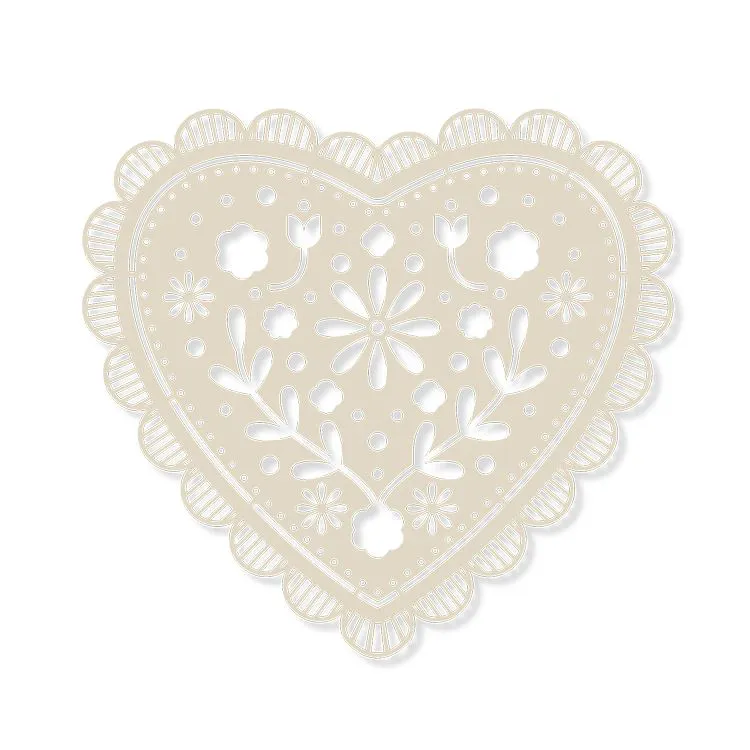 Gabarits bordure 'No&euml;l alsacien' (1 planche) 