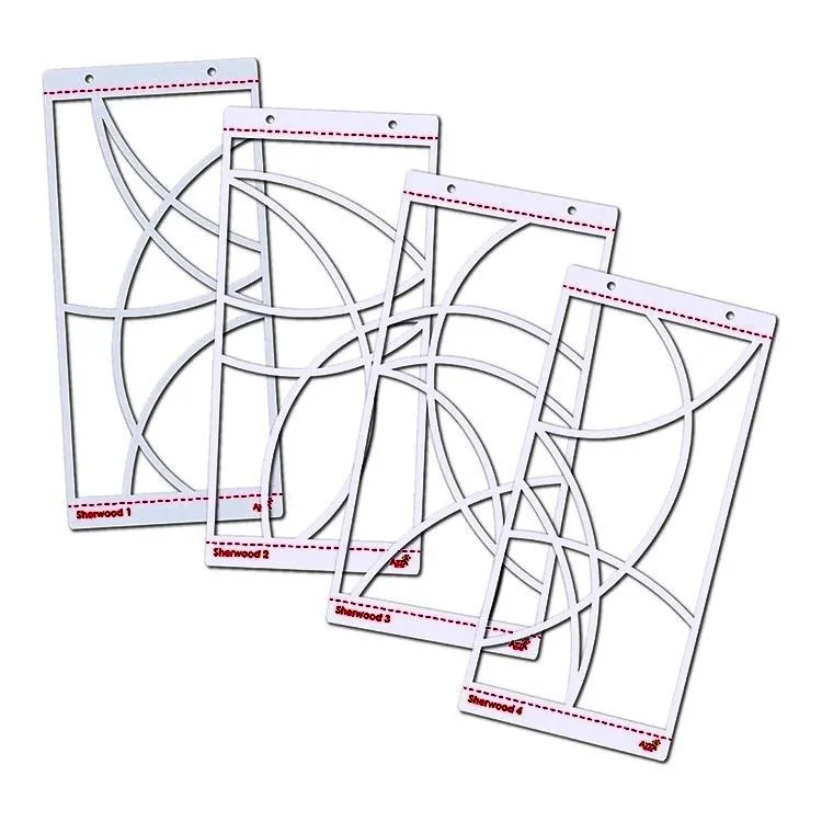 Gabarits accordéons XL 'Sherwood' (4pcs)