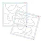 Duo de gabarits photo 30x30 'Phoenix'