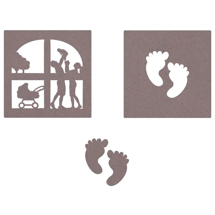 Matrices de découpe 'Fenêtres naissance'