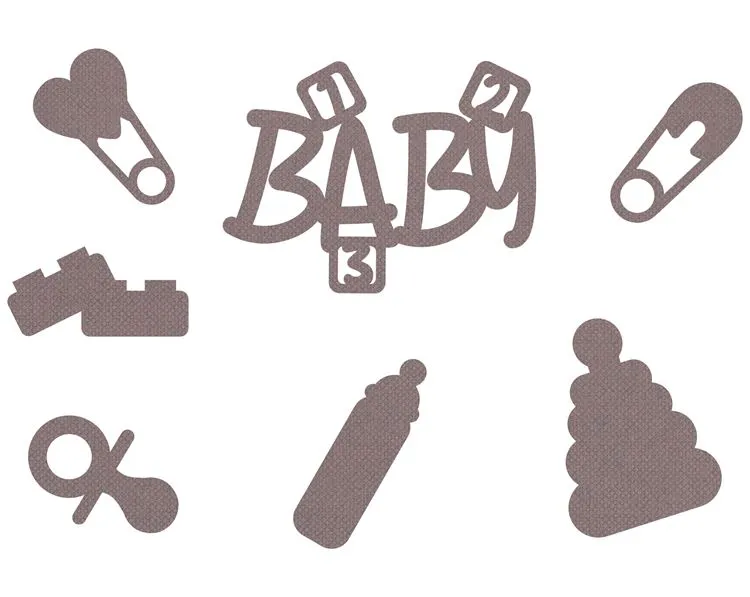 Matrices de découpe 'Naissance' 