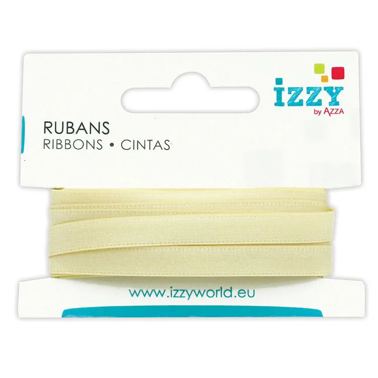 Ruban satin 6mmx5m 'Beige' 