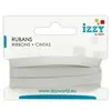 Ruban satin 6mmx5m 'Gris clair'