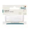 Ruban Satin 6mmx5M 'Blanc'