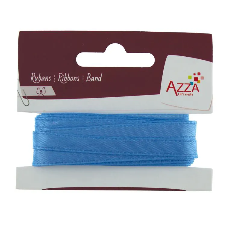 Ruban Satin 6mmx5M 'Bleu clair'   