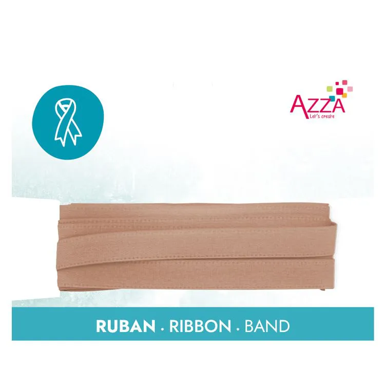 Ruban satin 6mmx5m 'Cannelle'