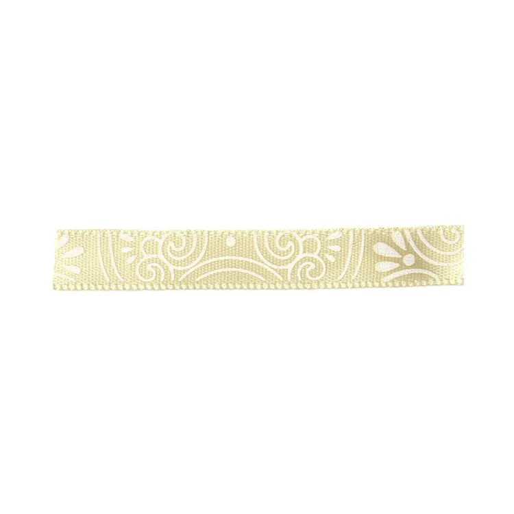Ruban Satin imprimés 'Symboles artistiques' (8mmx5