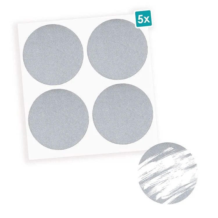 Sticker à gratter - Rond (20pcs) 
