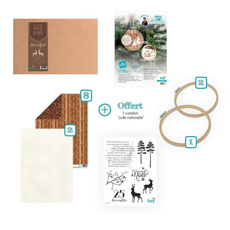 Pochette Plaisir de créer  'Décos de Noël' 