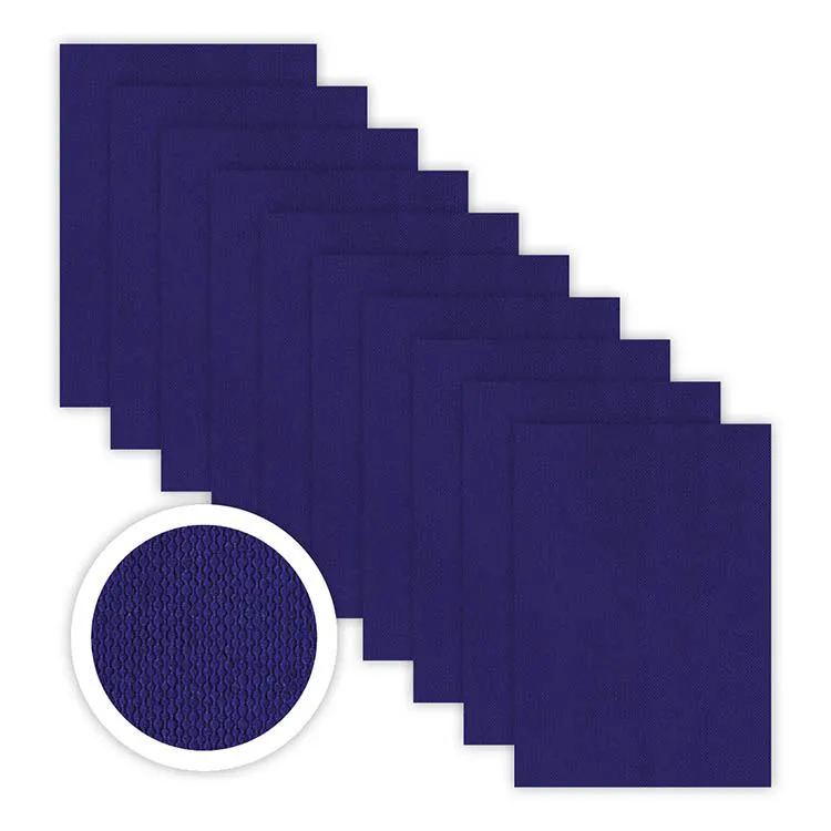 Papier uni A4 236gr. -  10 fl. -  Cobalt blue