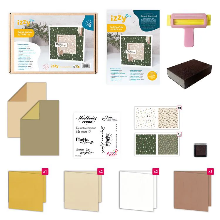 Izzy Box 'Cartes gaufrées'