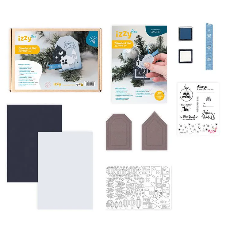 Izzy Box 'Étiquettes de Noël