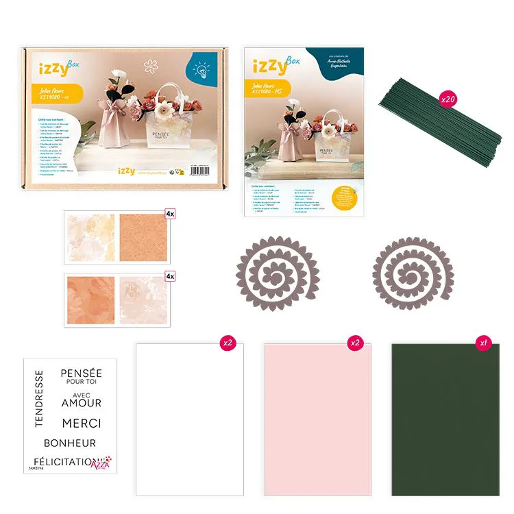Izzy Box 'Jolies fleurs'