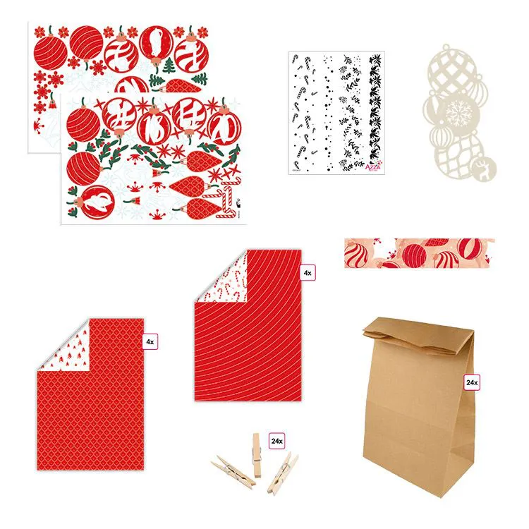 Projet Calendrier de l'Avent 2025 - Contenant