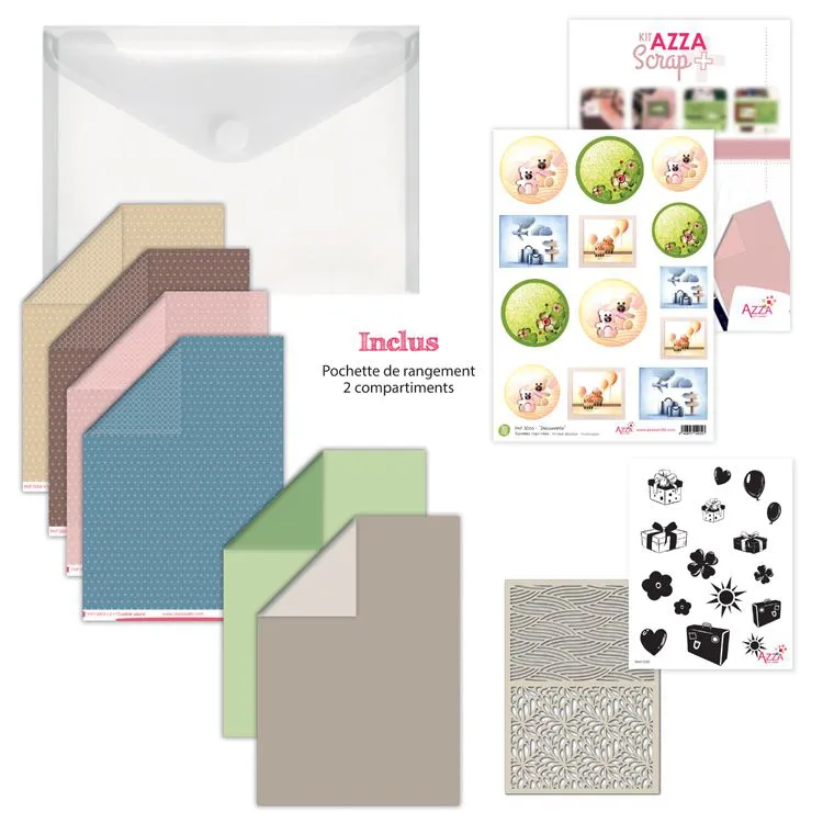 Kit Azza scrap + 'Découverte' (édition spéciale) 