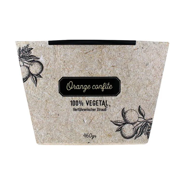 Recharge bougie parfumée vég 460g- Orange confite