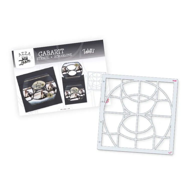 Panier 'Livre Azza Zoom + Gabarits 'Tahiti' 