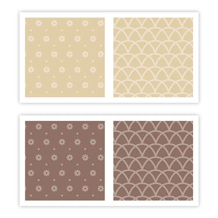 Papiers imprimés 'Essentiel Beige'