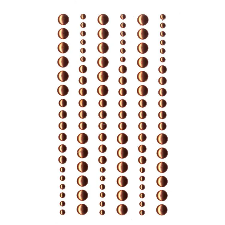 Perles de résine 'Cuivre'
