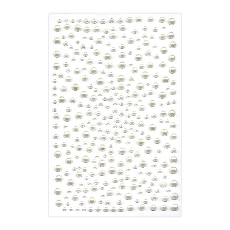 Perles de résine 'Nacrées' 